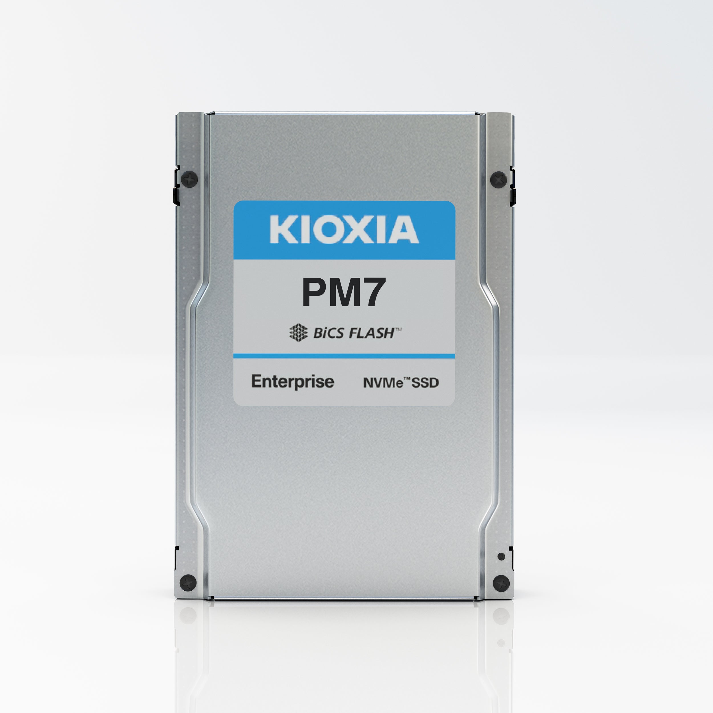 KIOXIA PM7-V (2.5 بوصة) - SSD متعدد الاستخدامات 3 DWPD SAS-4 بسعة 12.8 تيرابايت