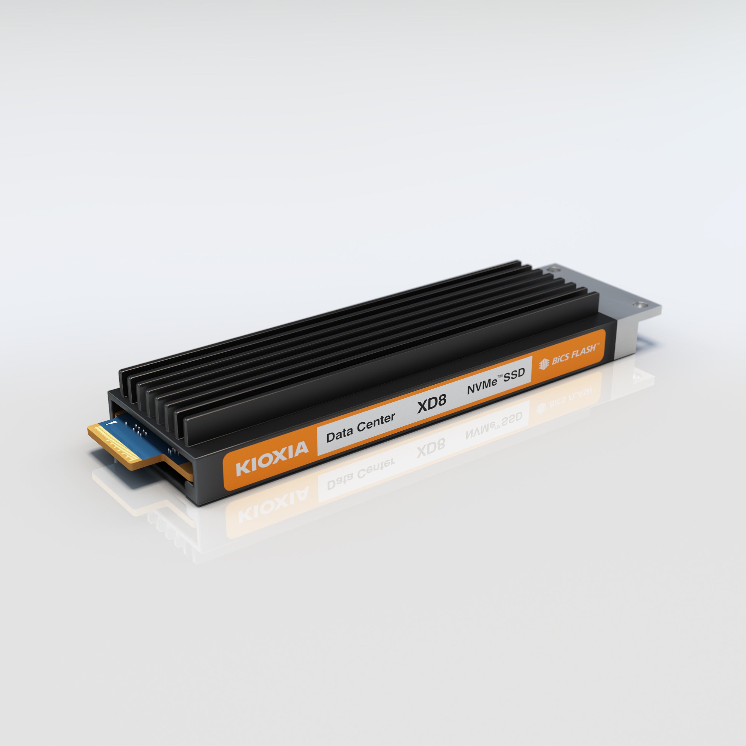 KIOXIA XD8 (E1.S 15mm) - 7.68TB Read Intensive 1 DWPD PCIe 5.0 SSD